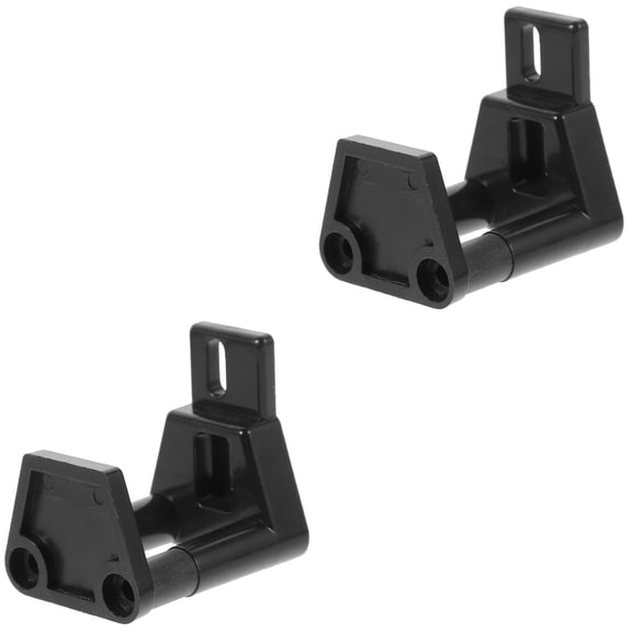 Raindrops 2-Pack Nylon Barn Door Floor Guide Sliding Door Bottom Guide Closet Door Hardware
