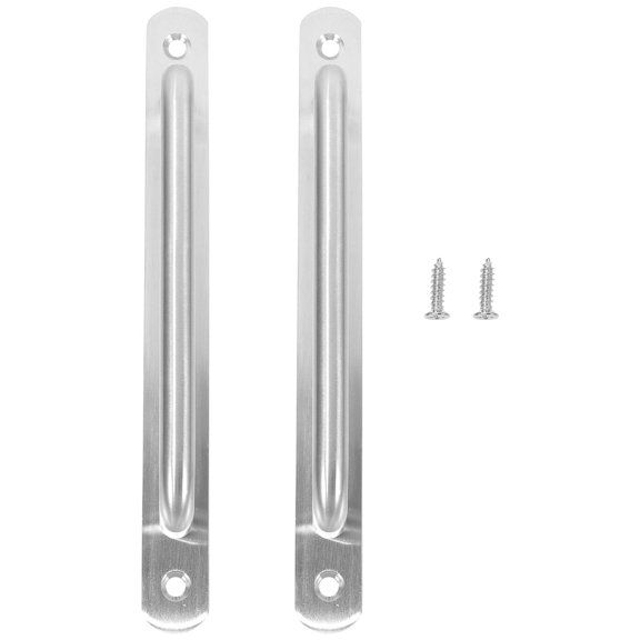 Raindrops 2pcs Barn Door Handles Sliding Barn Door Pull Handle Stainless Steel Gates Door Handle
