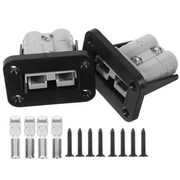 Raindrops 2pcs Battery Quick Connect Disconnect Wire Connector Wire Harness Plug For Winch Trailer