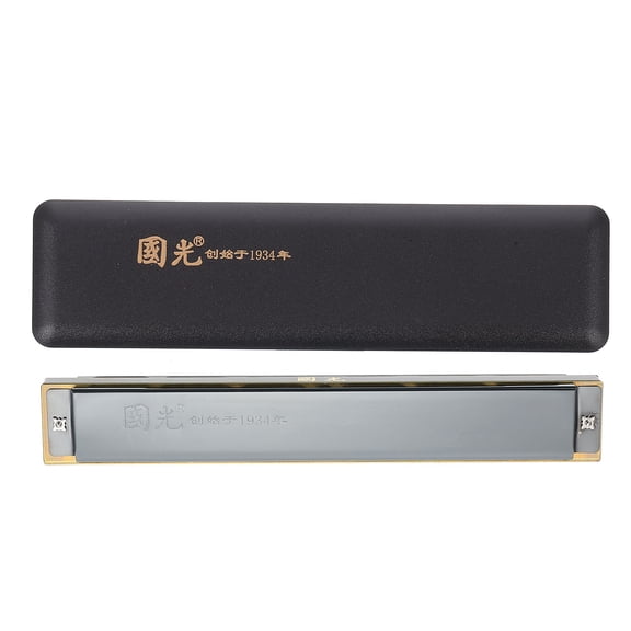 Raindrops 2pcs Beginner Metal Harmonica Kids Educational Plaything Portable Mouth Organ