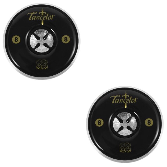 Raindrops 2pcs Billiard Pool Cue Tip Tool Iron Billiard Pool Cue Tip Shaper Burnisher Pool Cue Supply