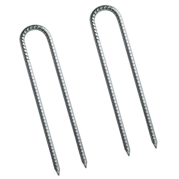 Raindrops 2pcs Camping Pegs Sturdy and Durable U Tent Pegs for Outdoor Use
