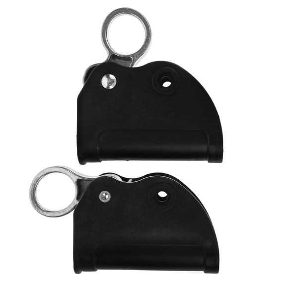 CRILSTYLEO 2Pcs Lounge Chair Repairing Kit Black Latch Hinge Replacement for Recliner Catch Lock and Release