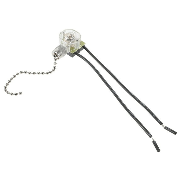 Raindrops 2pcs Ceiling Fan 2 Wire Ceiling Fan Fan Pull Chain Control