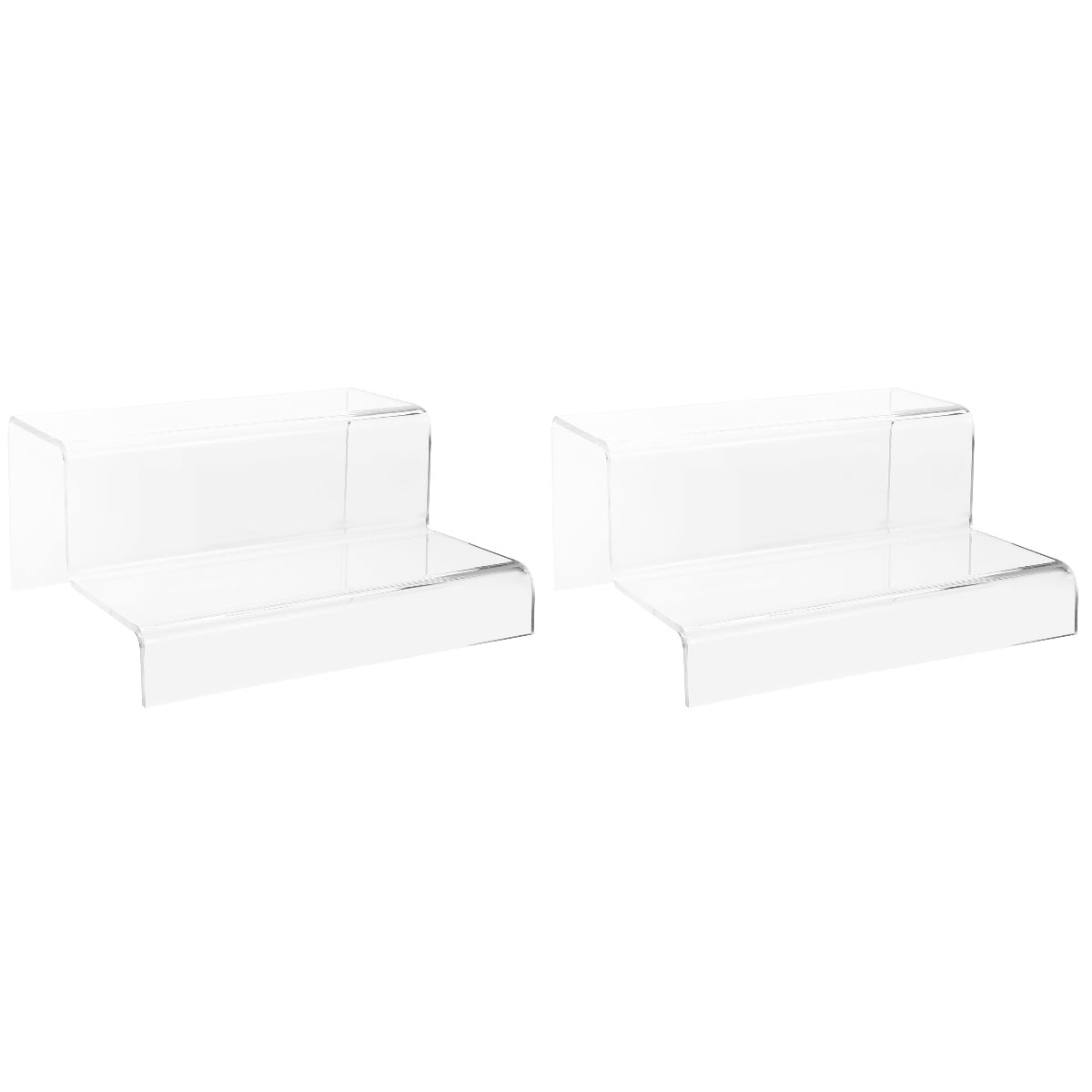 Raindrops 2pcs Clear Display Riser Acrylic Display Riser Transparent ...