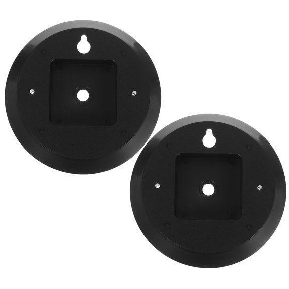 Raindrops 2Pcs Plastic Clock Frame Accessories Silent Clock Mechanism Back Cover