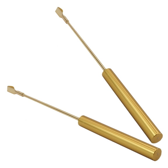FOMIYES 2-Pack Metal Pendulum Replacement for Wall Clock Mechanisms Compatible with Various Models and Styles