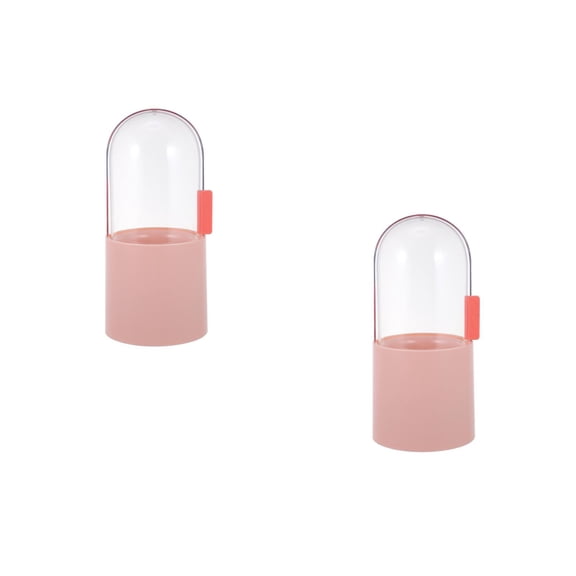 Raindrops 2pcs Cosmetic Holder Vertical Eyeliner Display Organizer with White Pearls