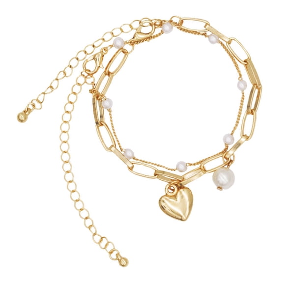 Raindrops 2pcs Cuff Wrap Bracelet Bangle Bracelets Colorfast Elegant for Women Work