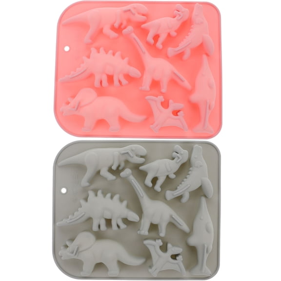 Raindrops 2pcs Dinosaur Ice Molds Dinosaur Molds Dinosaur Silicone Mold Dinosaur Ice Mold Dinosaur Silicone Mold Dinosaur Molds Silicone