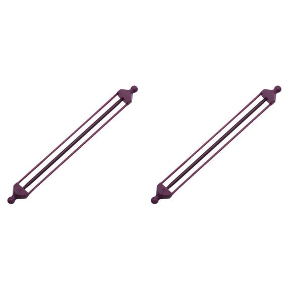 Raindrops 2pcs E Type Stitch Holder Crochet Knitting Needle Yarn Safety Mark Knitting Notions or Crochet (Size S)