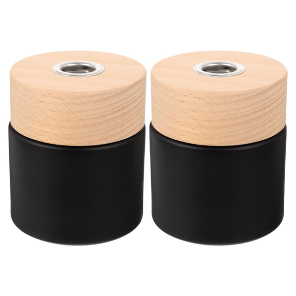 Raindrops 2pcs Elegant Diffuser Bottle Decor Living Room Diffuser Bottle Decoration Tabletop Diffuser Bottle Decor Glass Diffuser Bottle Replacement