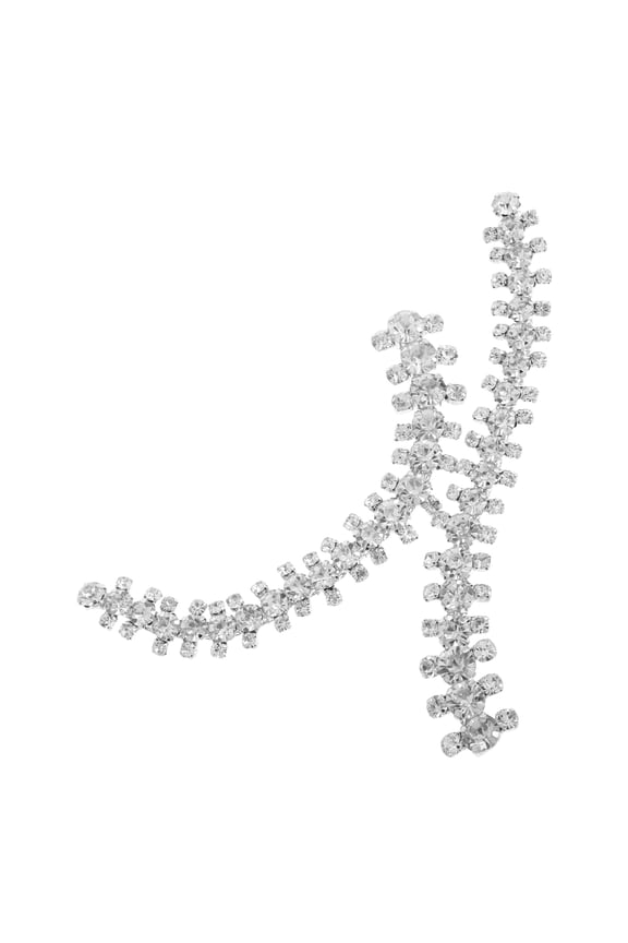 2pcs Fashionable Rhinestone Shoe Chains Footwear Jewelry For Sandals And High Heels Shoe Decoration Women Shoe Accessories