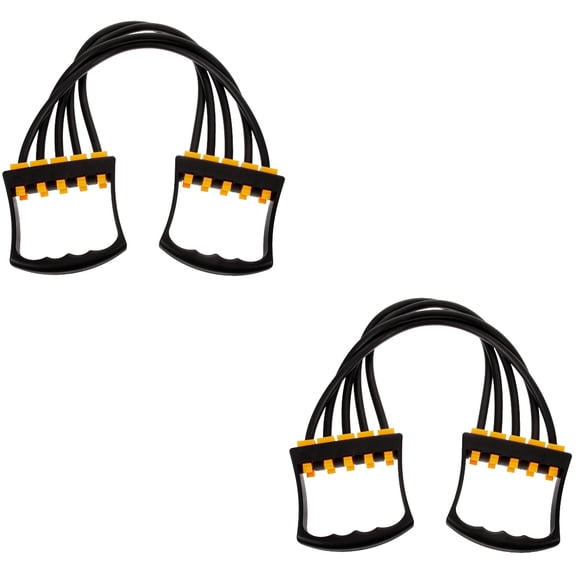 Raindrops 2pcs Fitness Resistance Strap Handle Rope Fitness Cable Machine Attachment Grip Equipment