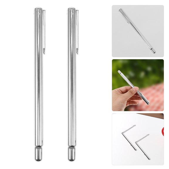 FOMIYES Iron Divining Rods Set of 2 Witching Rods for Dowsing and Metal Detection