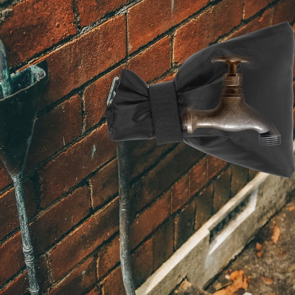 Raindrops 2-Pack Weather Resistant Outdoor Faucet Covers for Winter and Freeze Prevention