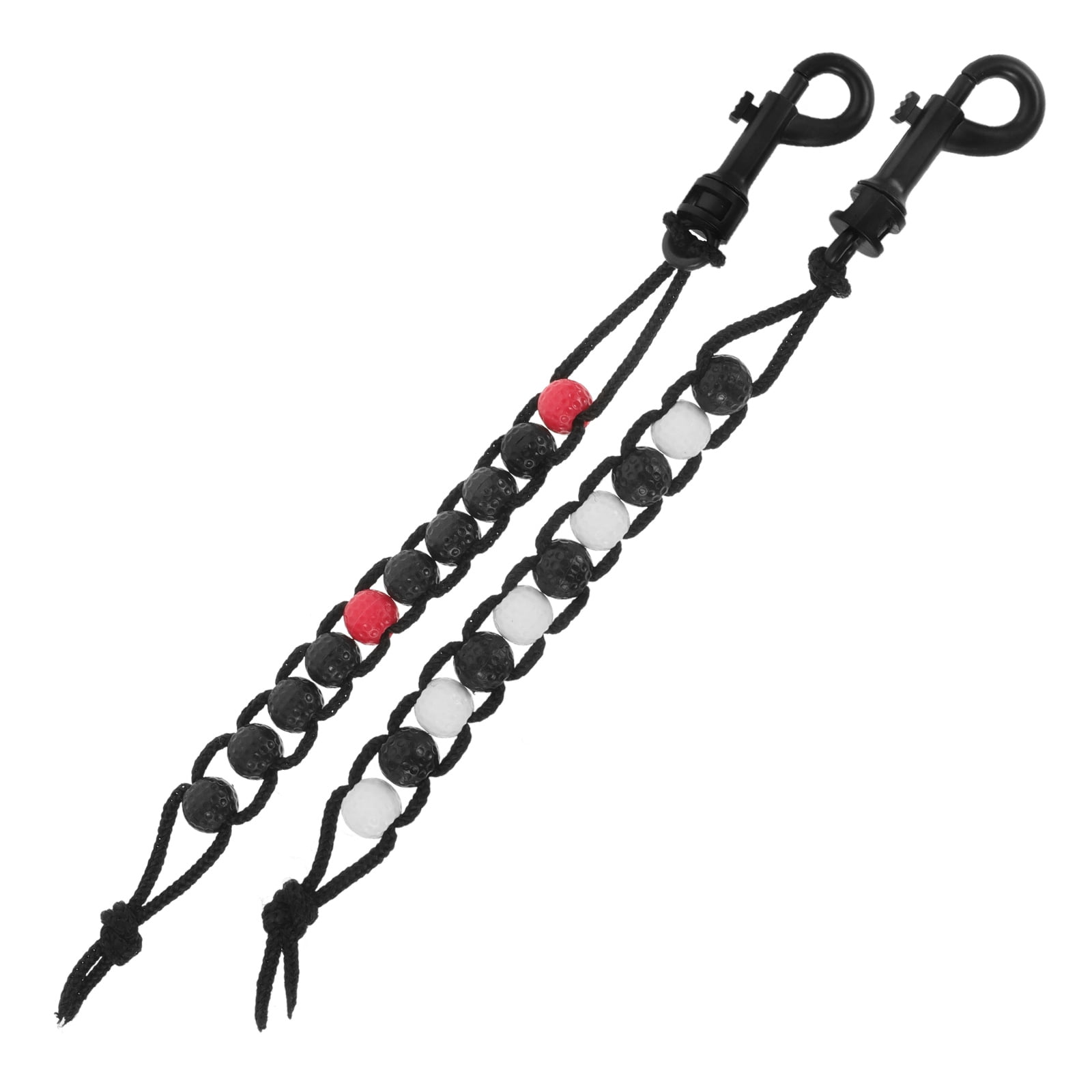 Raindrops Golf Enthusiasts 2Pcs Scoring Bead Chain Nylon Tracking ...