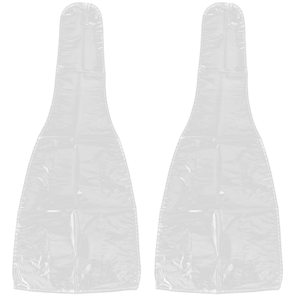 Raindrops 2pcs Guitar Protective Cover PVC Protective Cover for Guitar Bass Folk Guitar Cover