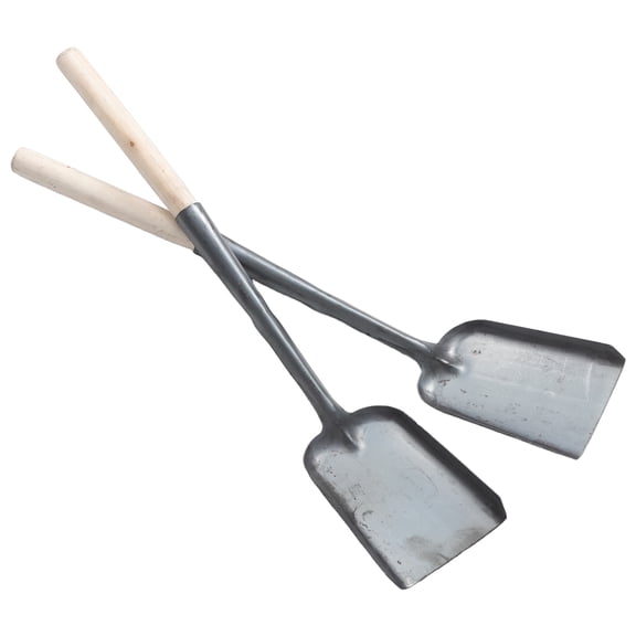 Raindrops 2-Piece Fireplace Tool Set with Ergonomic Handles for Easy Use and Comfortable Handling