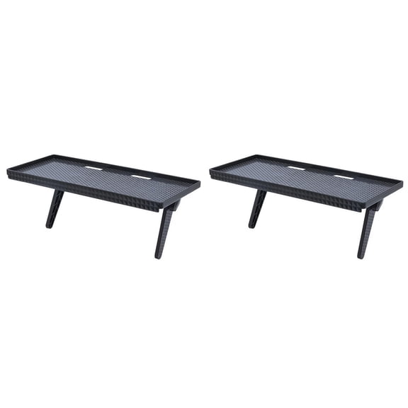 Raindrops 2pcs Holder TV Screen Storage Bracket Adjustable Monitor Mount Organizer