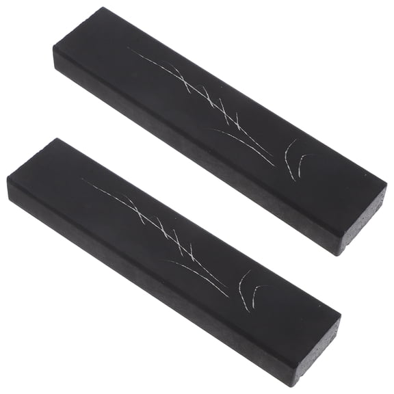 Raindrops 2pcs Home Chinese Calligraphy Paperweight Small Letterweight Stone Letterweigt