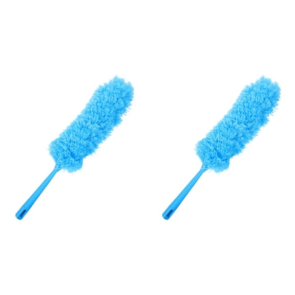 Raindrops 2-Pack Multi-Purpose Duster Brush for Indoor and Outdoor Use, Cobweb Remover, Easy and Convenient Dust Cleaning Tool