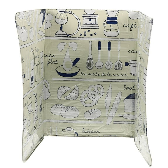 Raindrops 2pcs Household Cooking Oil-splash Guards Anti-Splashing Baffle Kitchen Gadget