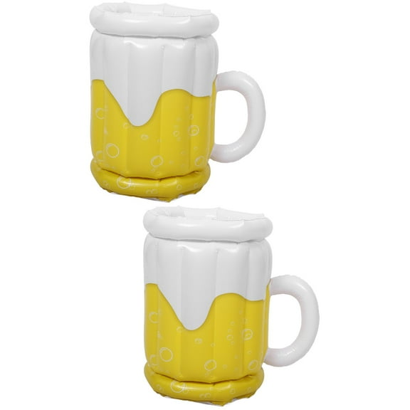 Raindrops 2pcs Inflatable Cooler  Swimming Pool Beverage Cooler Drink Bucket Party Cold Drink Container