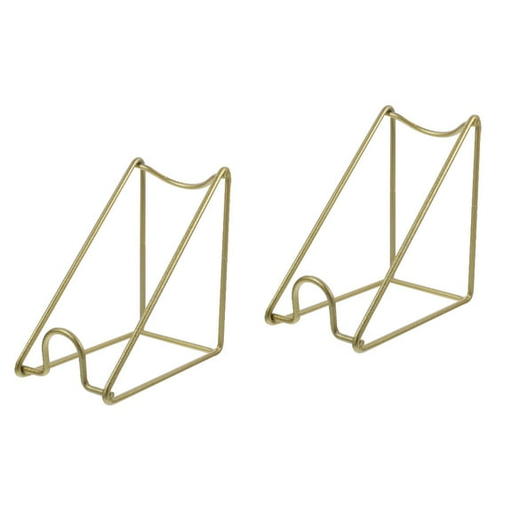 Raindrops 2-Pack Iron Wine Bottle Holder Single Slot Triangle Rack for Wine Display and Storage