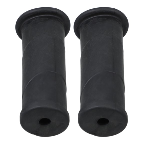 Raindrops Black Rubber Jack Handle Sleeve Protective Cover for Jack Use 2 Pieces