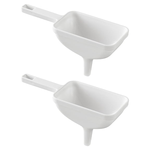 Raindrops 2pcs Kitchen Funnel for Transferring Liquids and Ingredients
