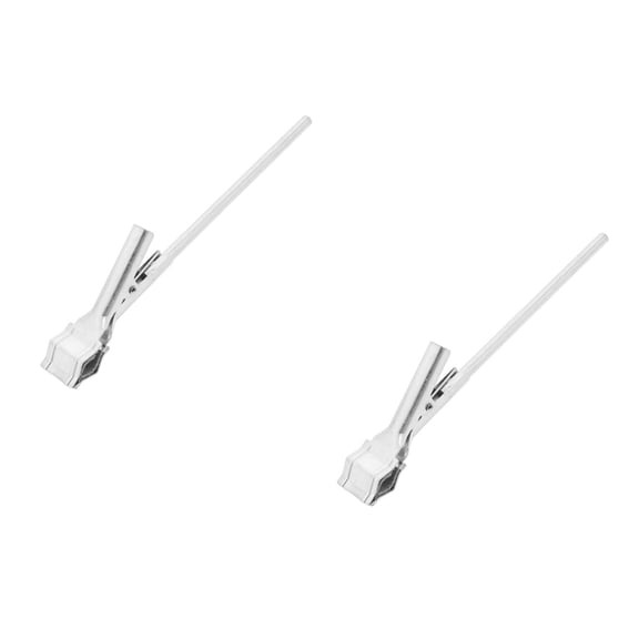 FOMIYES Stainless Steel C Clamp Lab Prong Holder for Test Tubes and Beakers 2Pcs
