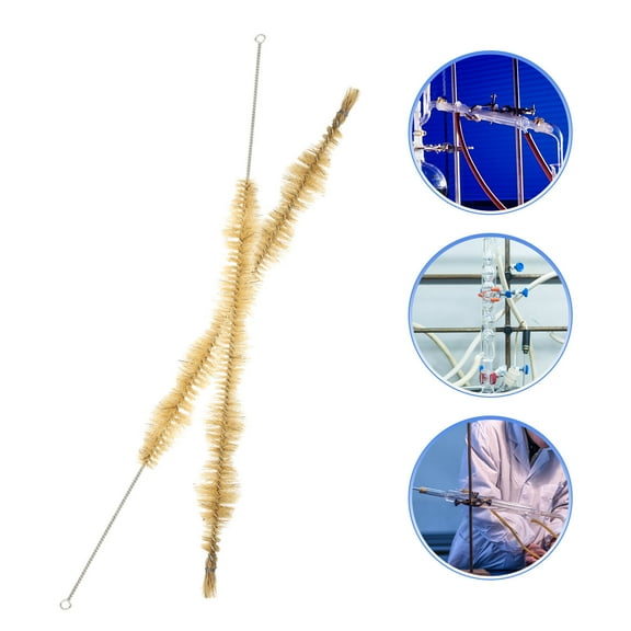 Raindrops 2pcs Laboratory Tubes Cleaning Brush Condenser Long