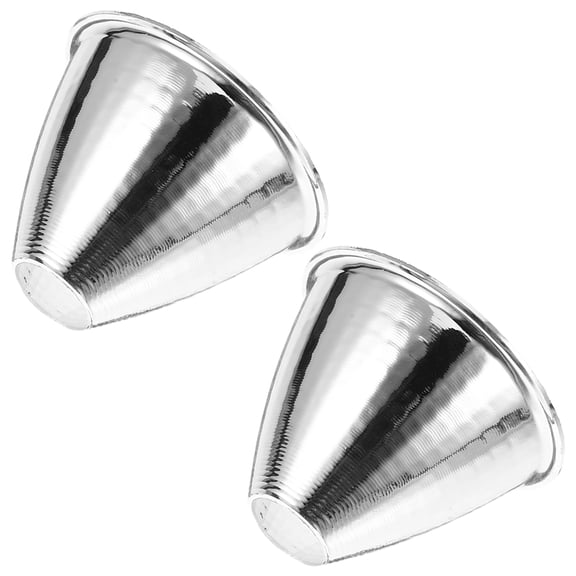 Raindrops 2pcs Led Flashlight Reflector Spotlight Lampshade Portable Reflector Cup For Flashlight Repairing Reflector For Emergency And Reading