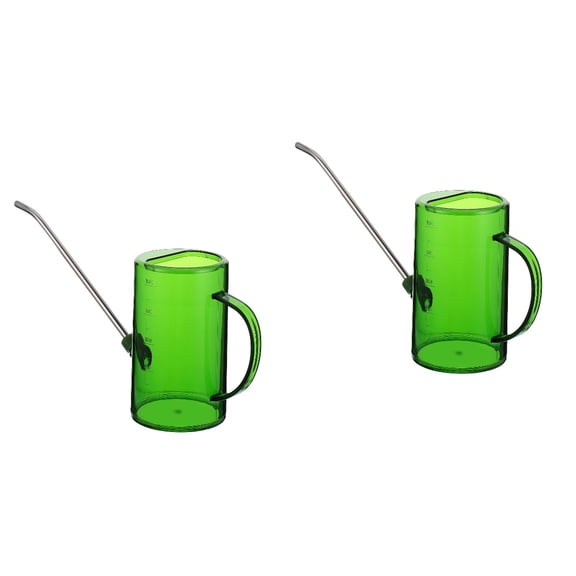 Raindrops 2pcs Long Mouth Gardening Bottle Plants Sprinkling Kettle Household Watering Kettle