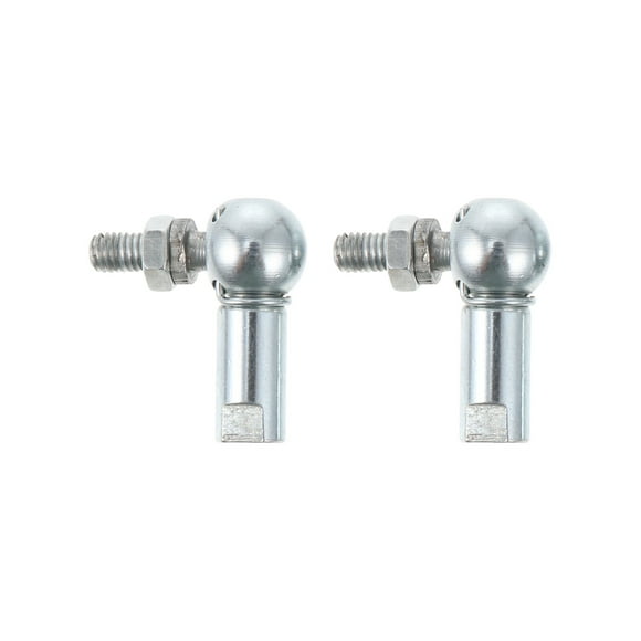 Raindrops 2pcs M5 Ball Joint Rod End Bearing Right-handed Rod End Ball Joint (Silver)