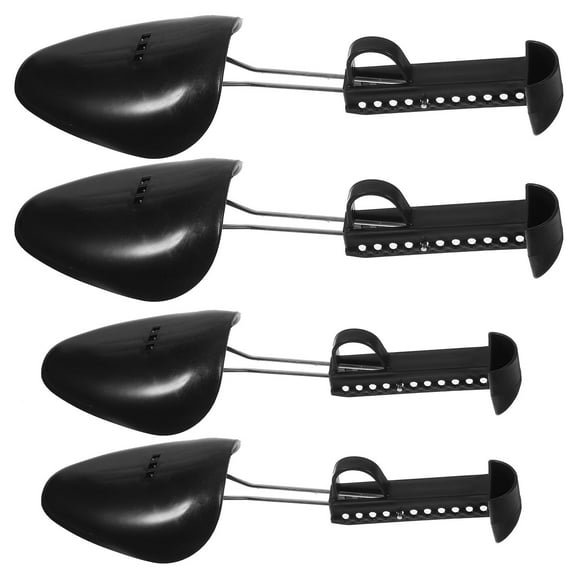 Raindrops 2pcs Male Plastic Shoe Tree Adjustable Spring Shoe Brace Household Shoes Stretcher for Home Use (Random Color)