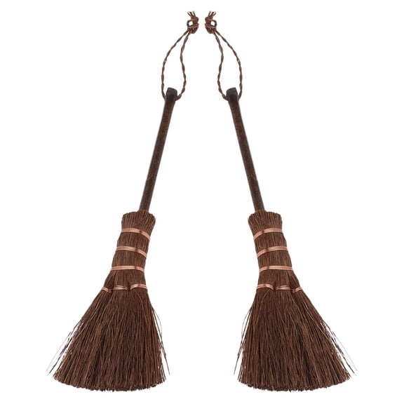 Raindrops 2pcs Mini Hand Broom Desk Cleaning Small Whisk Broom Portable Dust Brush For Office Table, Compact Handheld Broom Small Whisk Broom