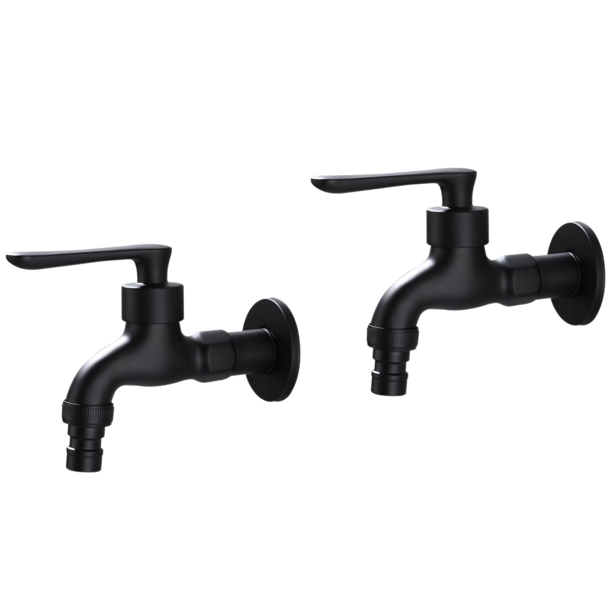 Raindrops 2pcs Mop Sink Faucet Water Faucet Bathroom Kitchen Faucet Single Cold Faucet Sink Faucet 1/2 inch