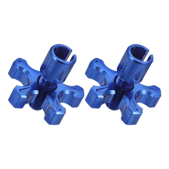FOMIYES 2Pcs Clutch Holder Tool Aluminum Alloy Blue for Precise Control by Motorcycle Enthusiasts