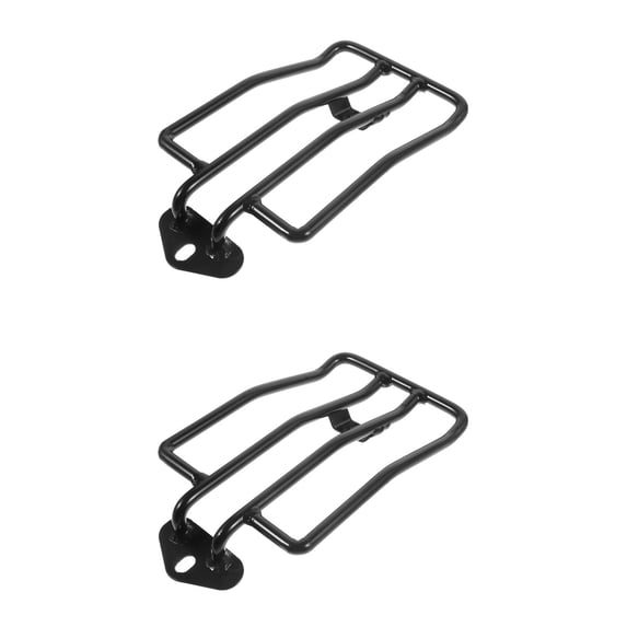 Raindrops 2pcs Motorcycle Saddlebag Rack Motorcycle Side Carrier Rack ...