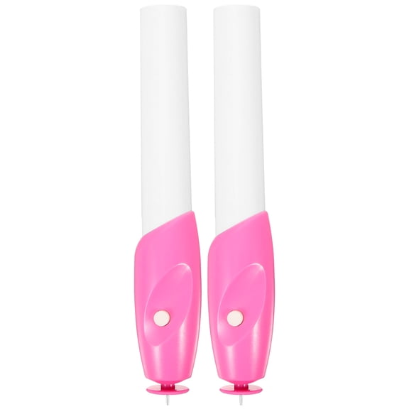 HONMEET Art Needle Pen Pink 2Pcs 6.3x1.2in