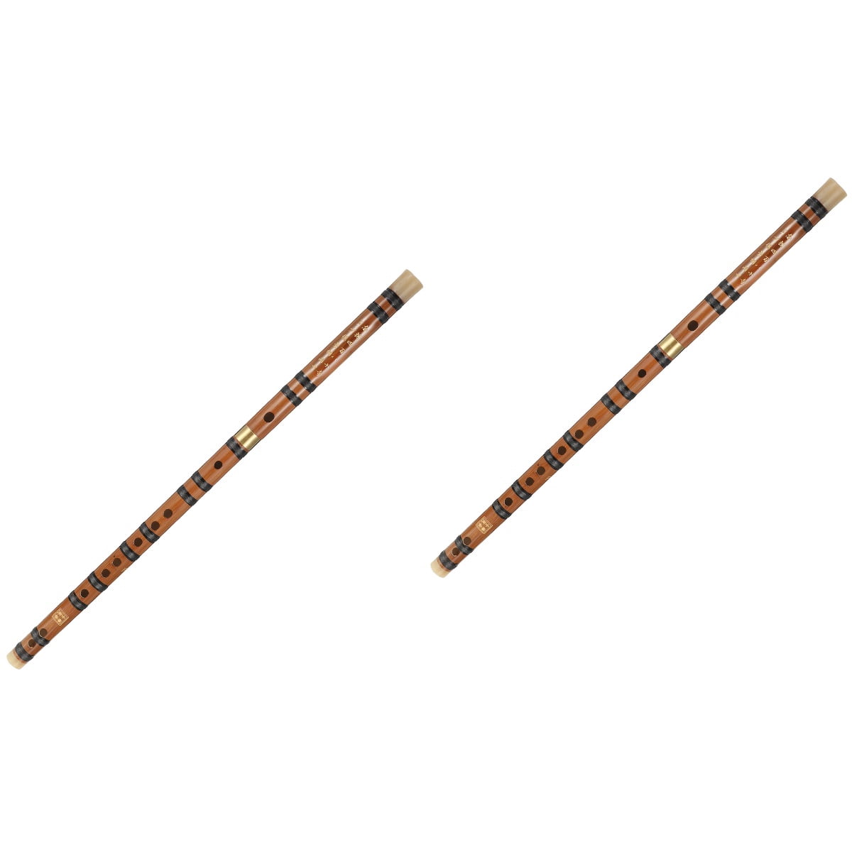 USHOBE Portable Flute 2-Pack Beginner Practice Instrument for Music Education Students and Learners