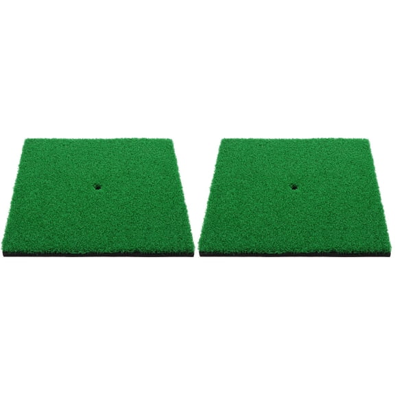 Raindrops 2pcs Practice Mat Practice Pads Hitting Mat Backyard Training Turf Mat