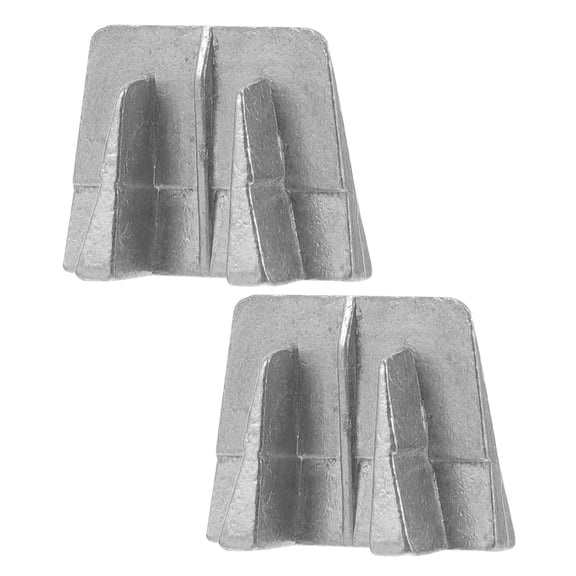 Raindrops 2pcs Metal Wedges For Splitting Axe And Hammer Essential Tool For Handle Fixing And Maintenance Metal Wedges Hammer Wedge Replacement