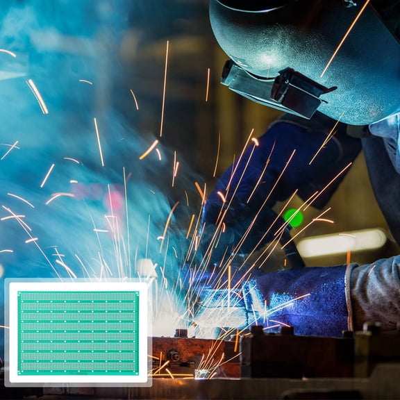 Raindrops 2pcs Professional Circuit Board Project Board DIY Circuit for Soldering Power Pcb Board Solder Board Single-Side Circuit Board