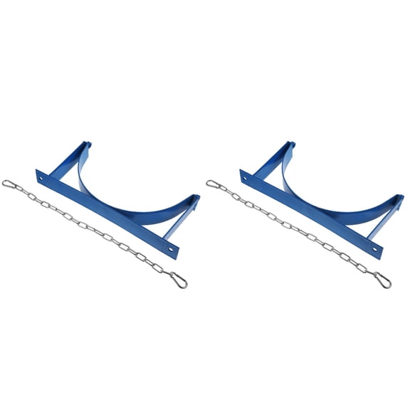 Raindrops 2pcs Propane Tank Holder Gas Cylinder Bracket Heavy Duty Gas Tank Wall Holder