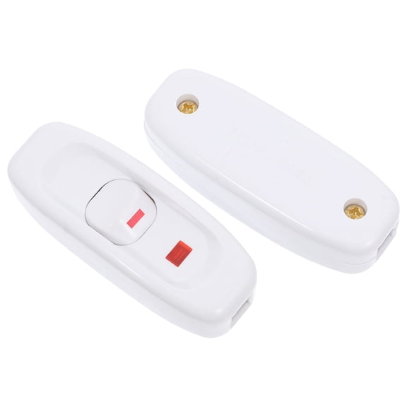 Raindrops 2pcs Replacement Inline Switches Light Switches Table Lamp Cord Switches Inline Cord Button For Bedrooms Dining Room Living Room Light Switches