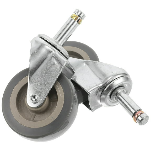 Raindrops 2-Pack Replacement Universal Wheels for Rolling Cart and Shopping Trolley, Wheel Assembly Parts for Smooth Mobility
