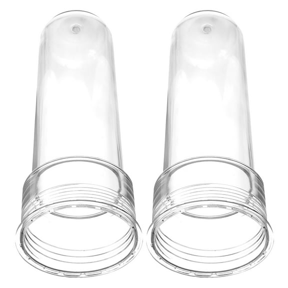 CHICHUMID 2Pcs Plastic Ice Column Tube for Beer Tower Coolers Reusable Ice Cubes for Home Barbecue